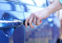 car door unlocking